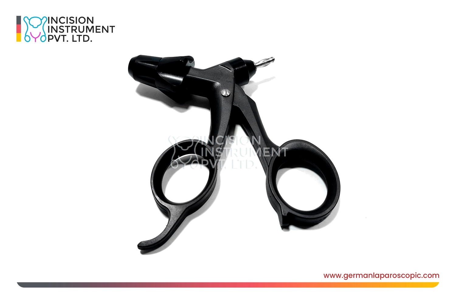 german laparoscopic bipolar grasper handle 3mm 5mm 10mm customizable length manufacturer and supplier mumbai india