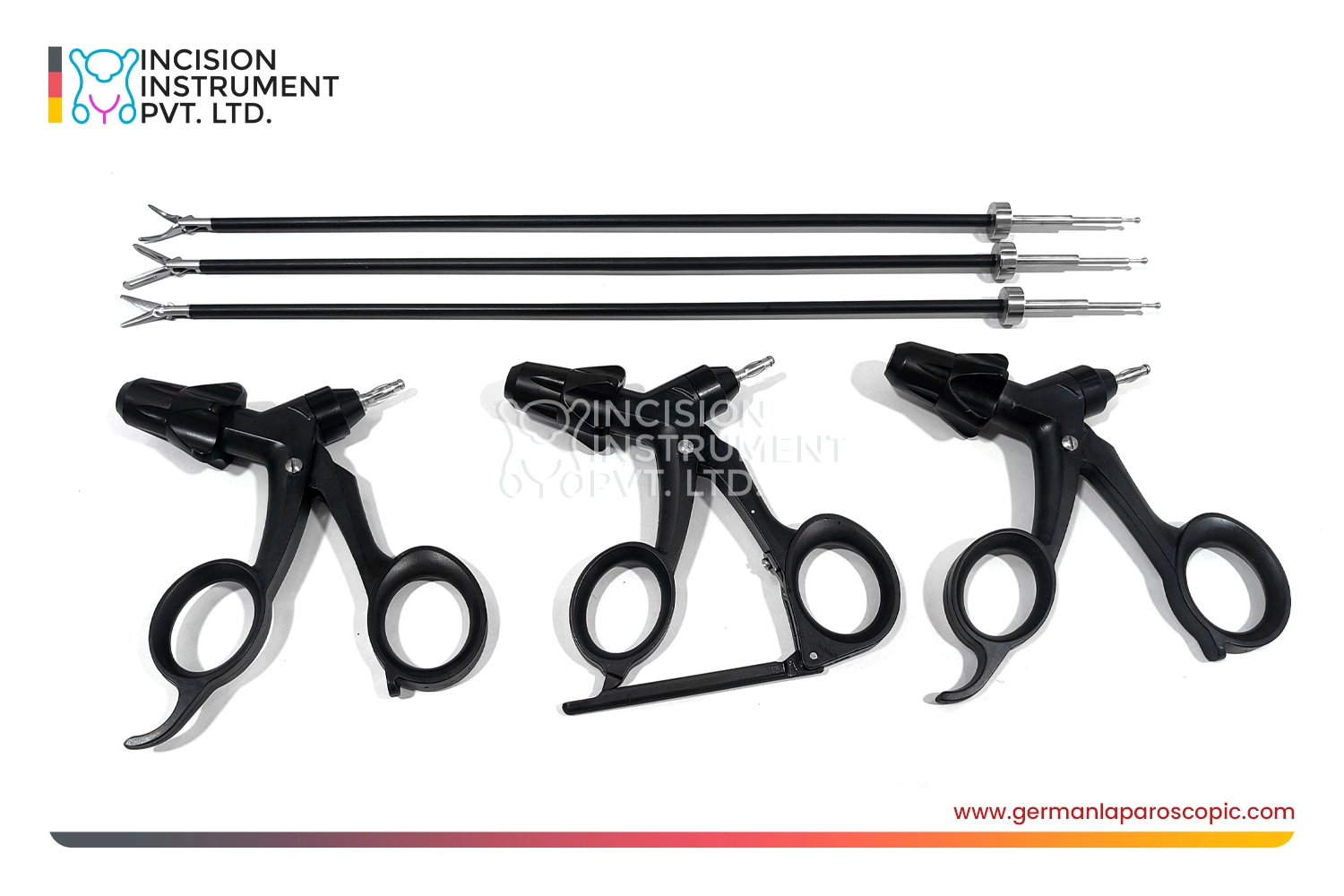 german laparoscopic bipolar bowel fenestrated 5mm x 330mm instrument