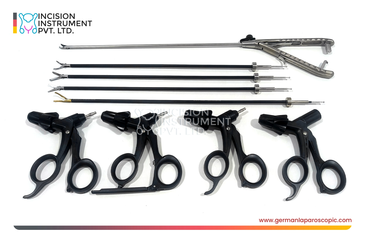 german laparoscopic maryland grasper 5mm x 330mm surgical instrument