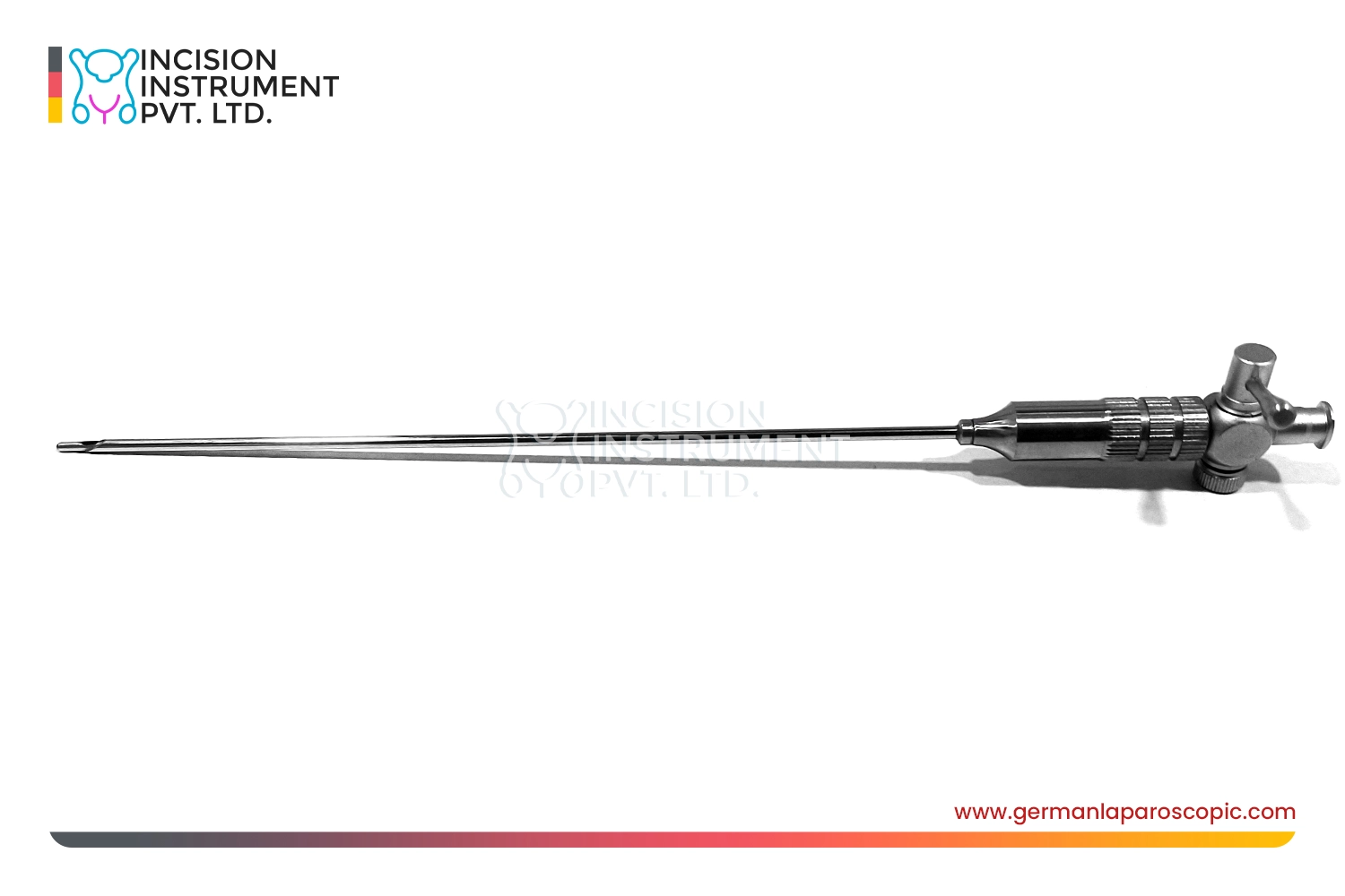 german laparoscopic veress needle 14 gauge 2.7mm 2.9mm 100mm 120mm 140mm 160mm surgical instrument