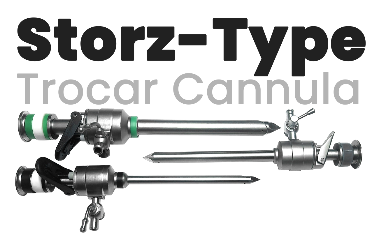 german storz type trocar cannula 5mm 110mm and 10mm 110mm